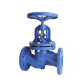 DIN3356 Cast Iron Straight Bellows Globe Valve with Handwheel Operator